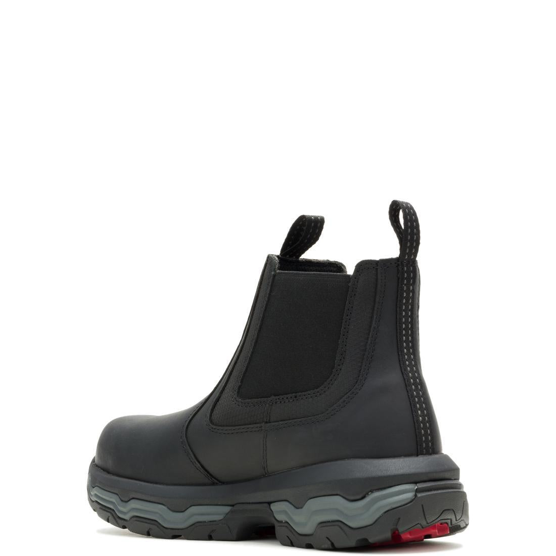 Wolverine Alpha Infinity CarbonMax Chelsea Work Boot Black W251097 Heel Image