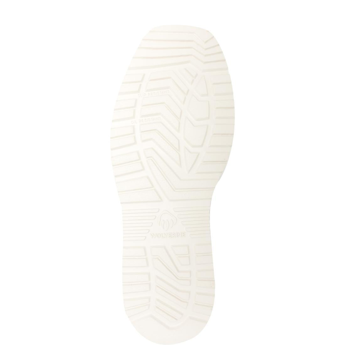 Wolverine Bronc Wedge Soft-Toe Pull On Work Boot Birch W250046 Sole Image