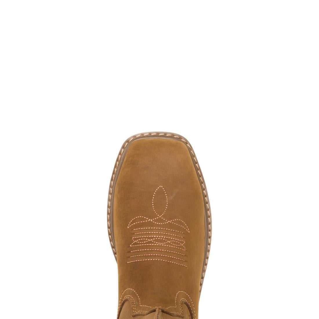 Wolverine Bronc Wedge Steel-Toe Pull On Work Boot Birch W251082 Upper Image