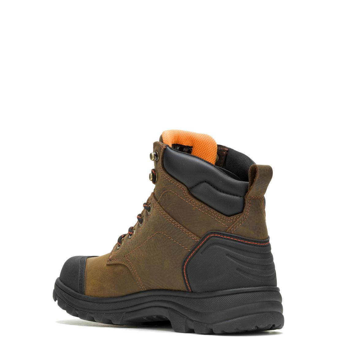 Wolverine Carlsbad Cap Waterproof Soft-Toe Work Boot Soft-Toe,W240055 Heel Image