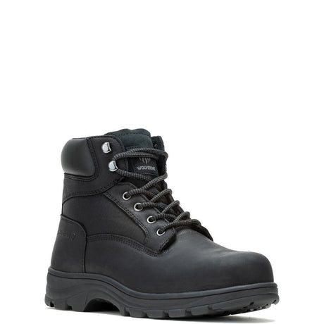 Wolverine Carlsbad Steel-toe Work Boot Black Steel-Toe,W231127 Medial Image