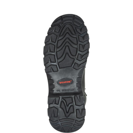 Wolverine Carlsbad Waterproof Steel-Toe Work Boot Black Steel-Toe,W231124 Sole Image