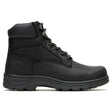 Wolverine Carlsbad Waterproof Steel-Toe Work Boot Black Profile View