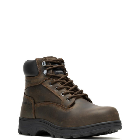 Wolverine Carlsbad Waterproof Steel-Toe Work Boot Steel-Toe,W231123 Medial Image