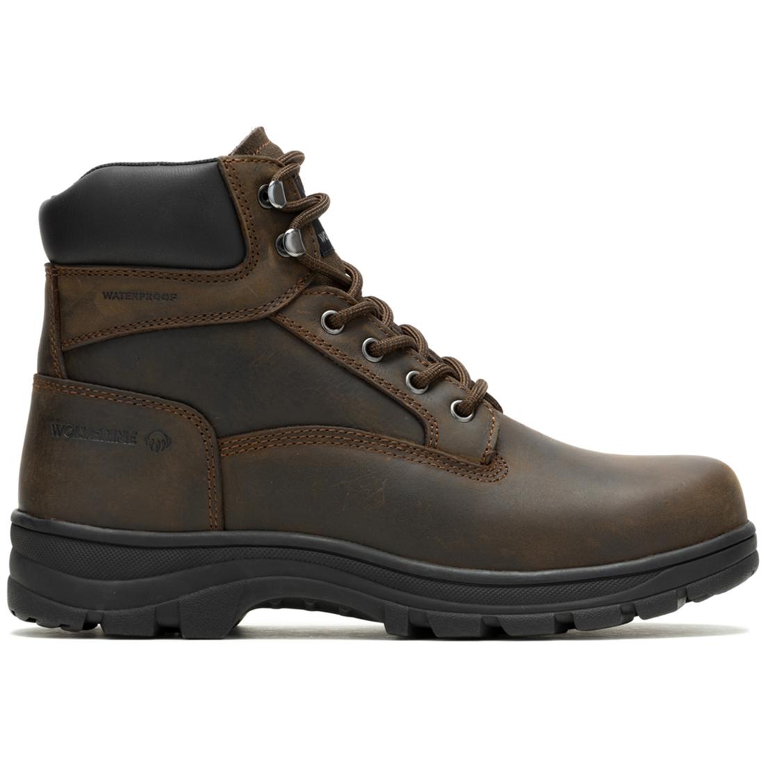 Wolverine Carlsbad Waterproof Steel-Toe Work Boot Profile View