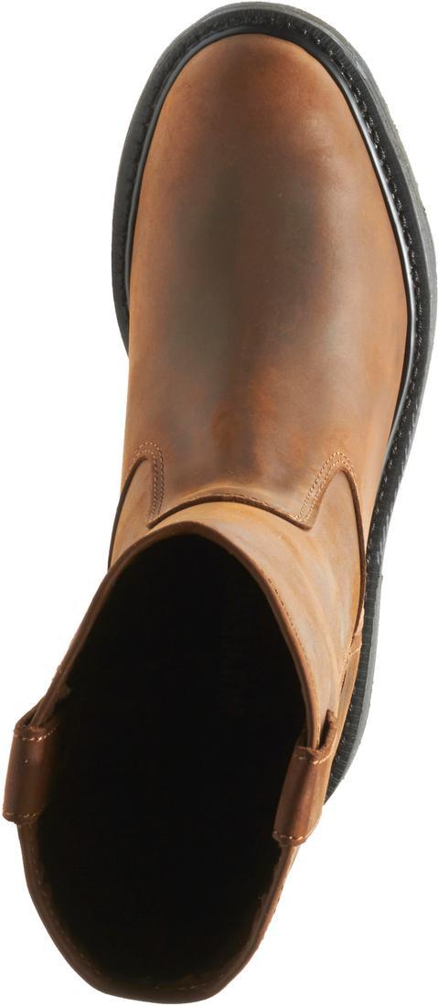 Wolverine Dd Work Soft-Toe Pull On Work Boot Dark Brown Soft-Toe,W04727 Upper Image