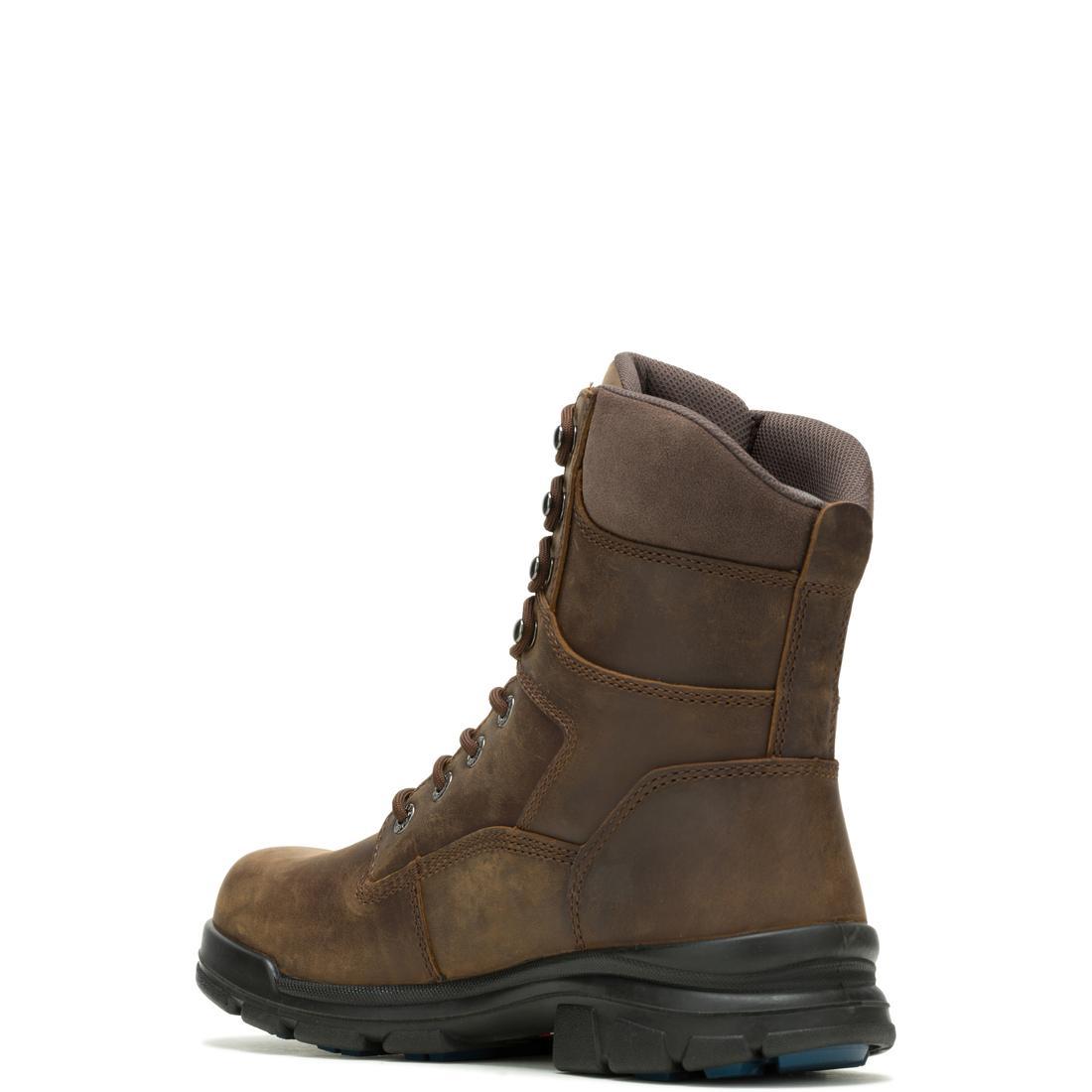 Wolverine DuraShocks® SR Icon 8" CarbonMax® Work Boot – Dark Brown W241103 Heel Image