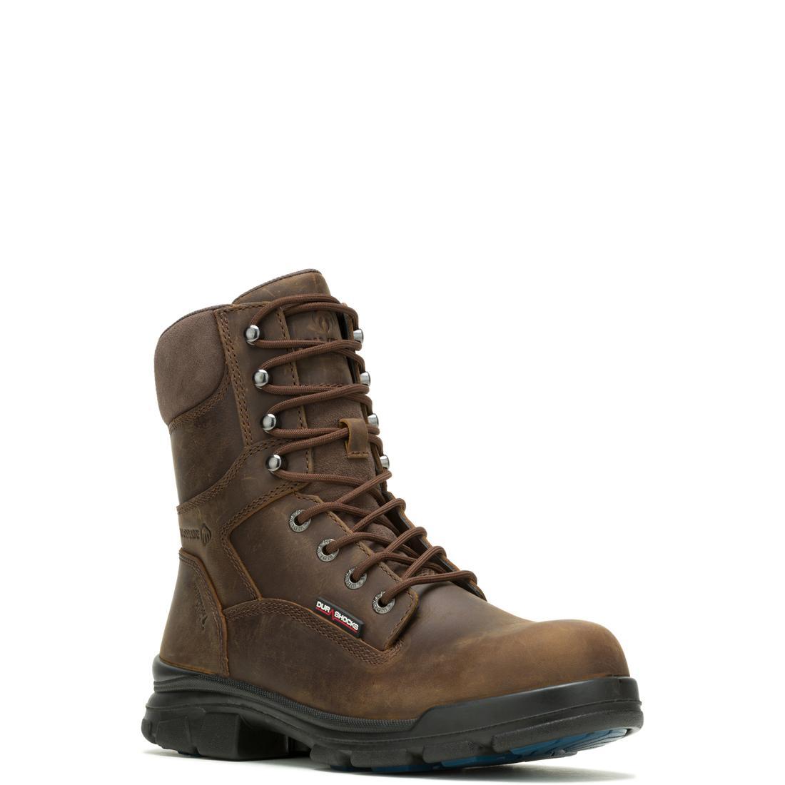 Wolverine DuraShocks® SR Icon 8" CarbonMax® Work Boot – Dark Brown W241103 Medial Image