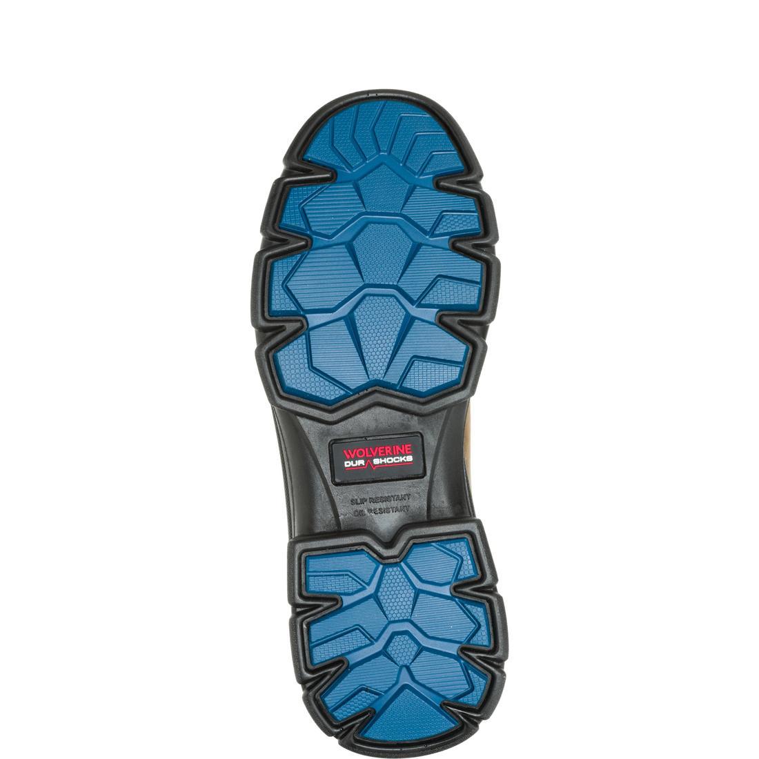 Wolverine DuraShocks® SR Icon Romeo CarbonMax® Toe Work Boot – Dark Brown W241102 Sole Image