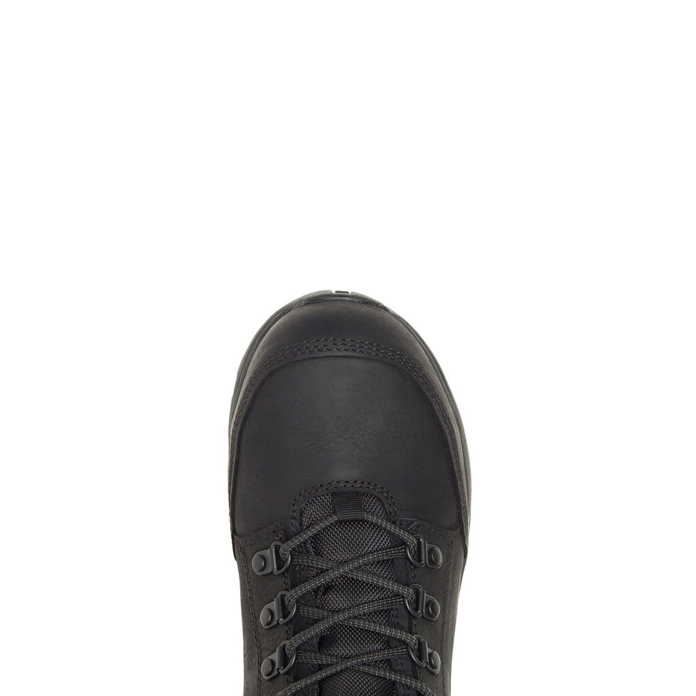 Wolverine Grayson Waterproof Steel-Toe Mid Work Boot Black steel toe,W211042 Sole Image