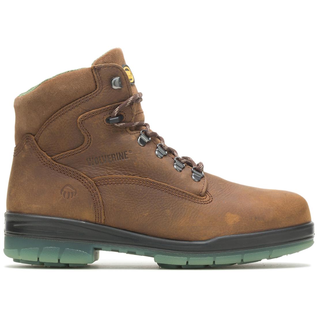 Wolverine I-90 DuraShocks® Waterproof Insulated 6" Steel Toe Work Boot – Stone Profile View