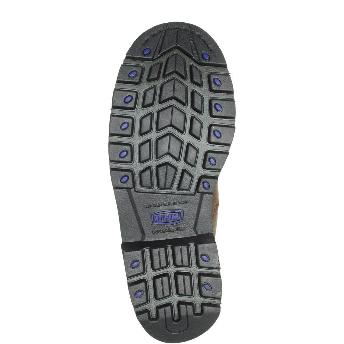 Wolverine McKay Met 6" Waterproof Steel-Toe Work Boot Steel-Toe,W05679 Sole Image