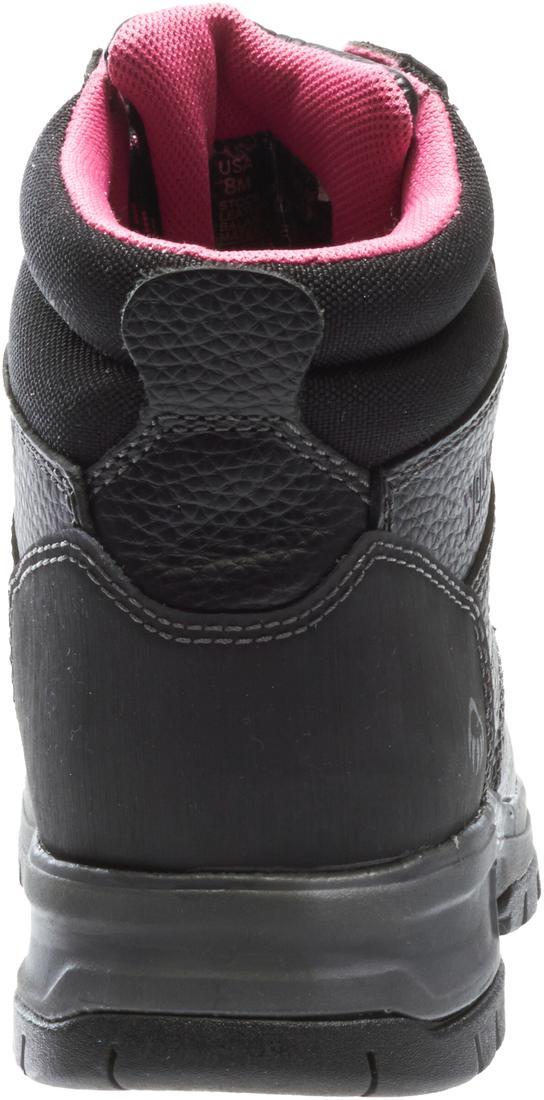 Wolverine Piper Women's Waterproof Composite-Toe Work Boot Black W10181 Heel Image