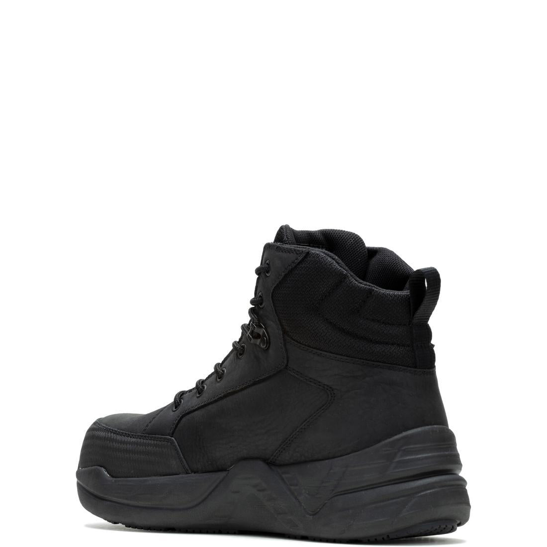 Wolverine Proshift LX Energy Rebound Waterproof CarbonMax Work Boot Black W241009 Heel Image