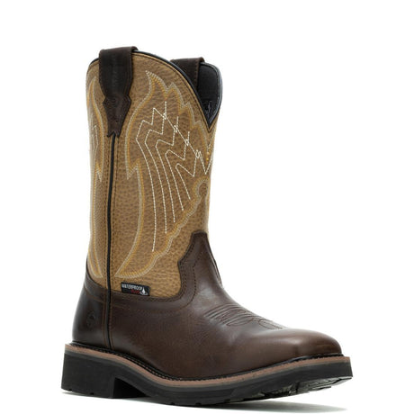 Wolverine Rancher Eagle Steel-Toe Waterproof Pull-On Wellington Work Boot Gravel Steel-Toe,W231122 Medial Image