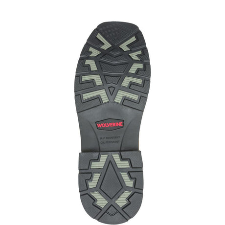 Wolverine Rancher Flag LX Steel-Toe Pull-On Wellington Work Boot Brown Steel-Toe,W241184 Sole Image