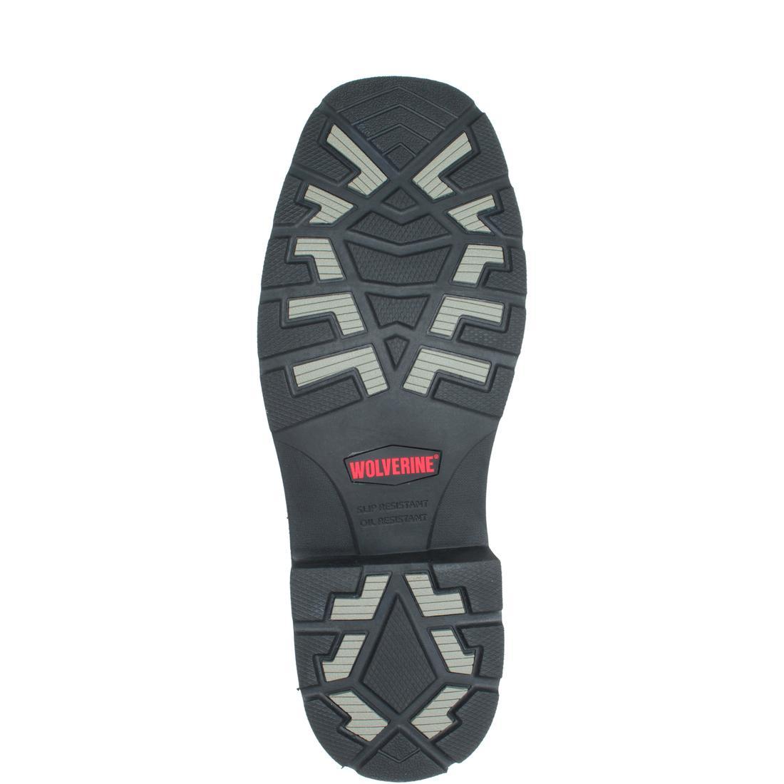 Wolverine Rancher Met Guard Waterproof Steel-Toe Pull-On Wellington Work Boot Steel-Toe,W10929 Sole Image