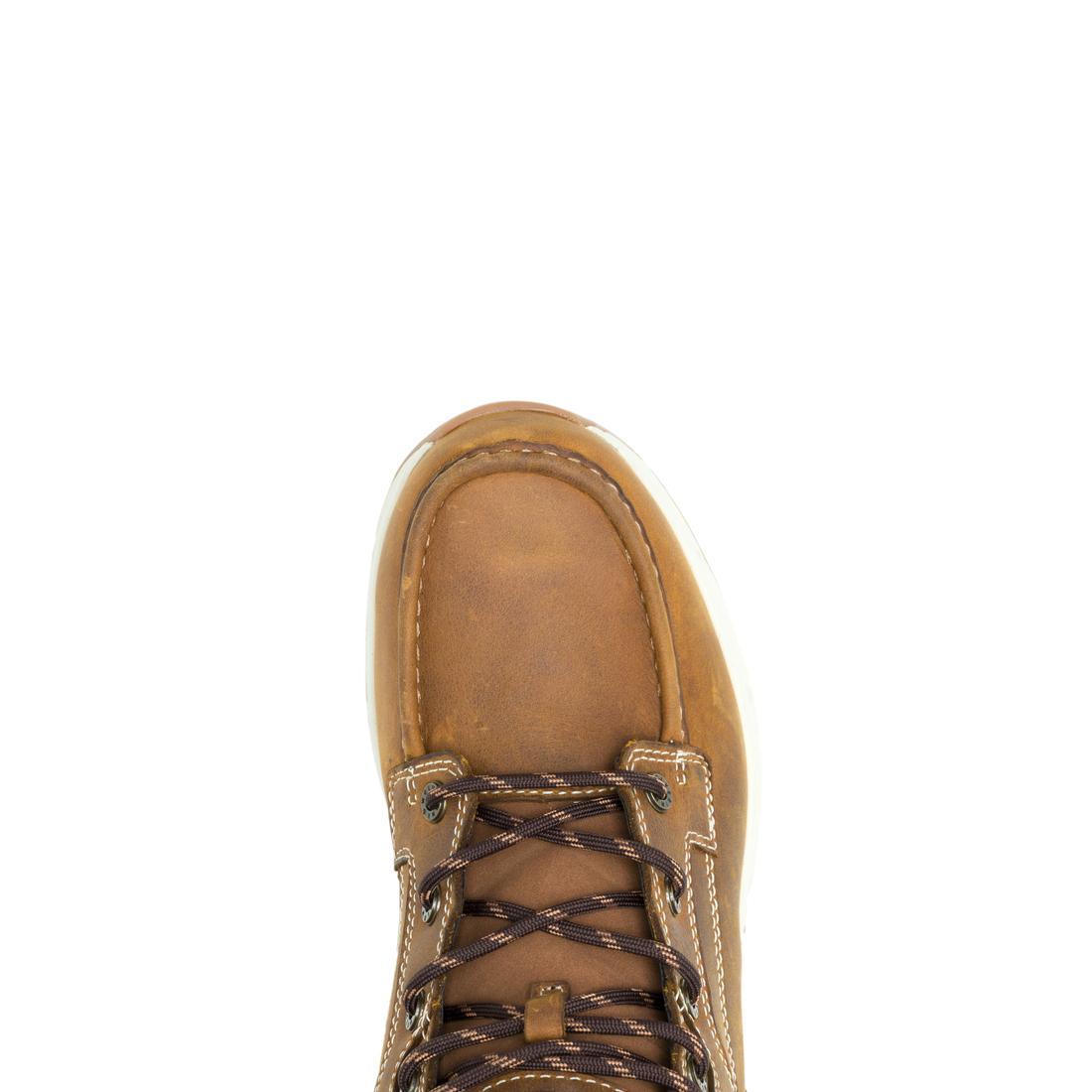 Wolverine Ride Wedge EnergyBound 6" Moc-Toe Soft-Toe Work Boot Soft-Toe,W240039 Upper Image