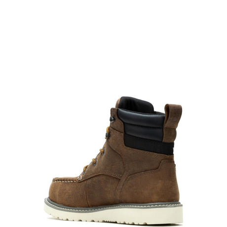 Wolverine Trade Wedge Women’s Moc-Toe 6" Steel-Toe Work Boot Steel-Toe,W231106 Heel Image