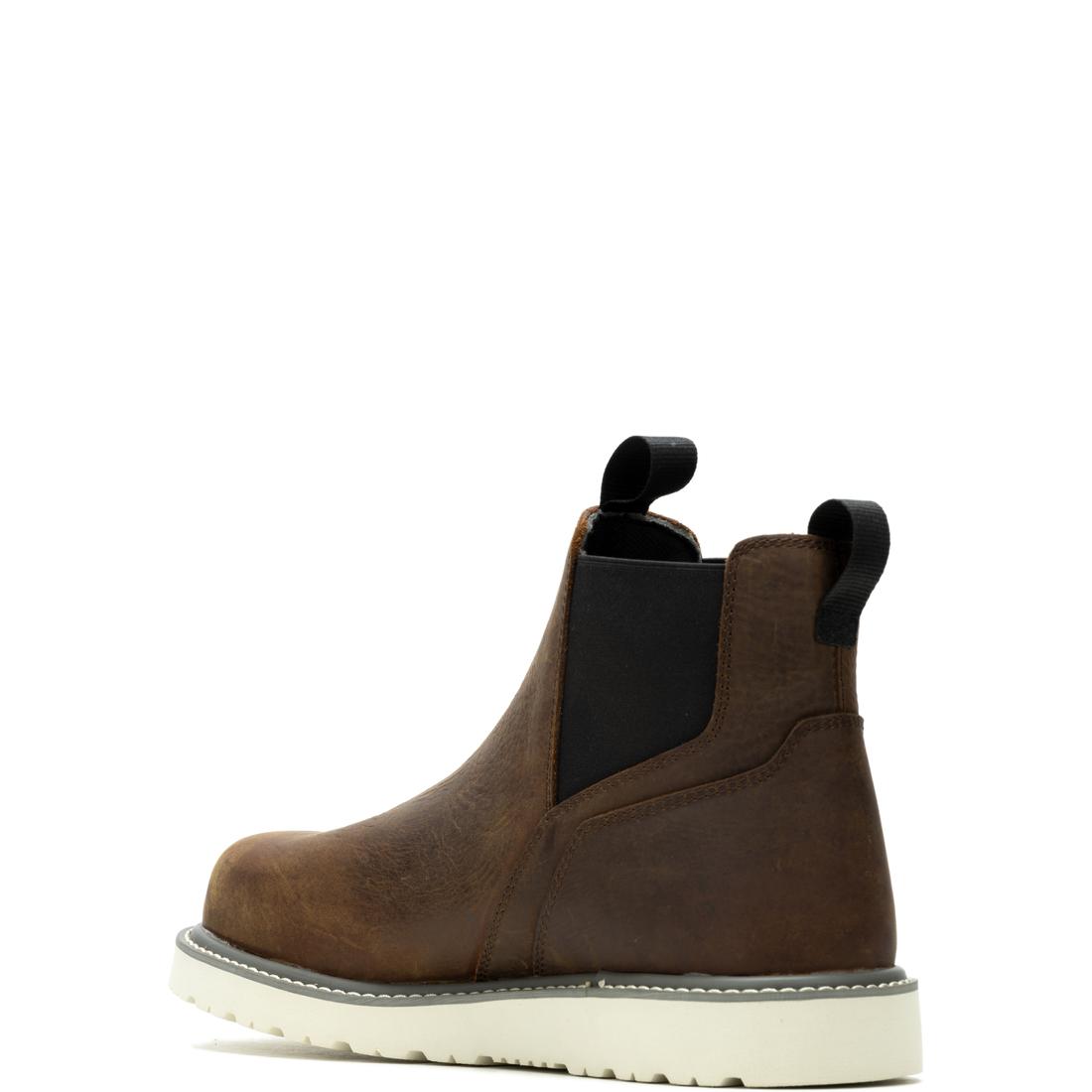 Wolverine Trade Wedge Soft-Toe Waterproof Romeo Work Boot Soft-Toe,W230040 Heel Image