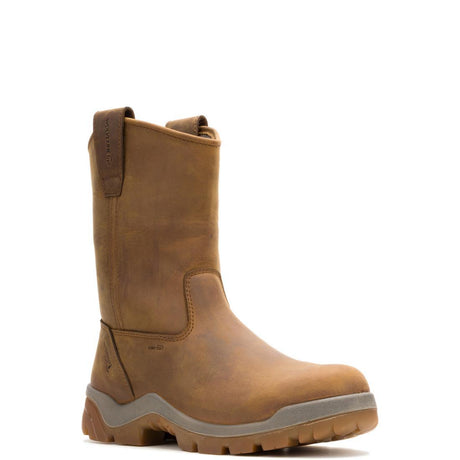 Wolverine Vantage Hyprest FT CarbonMax Pull-On Work Boot Tan W251053 Medial Image