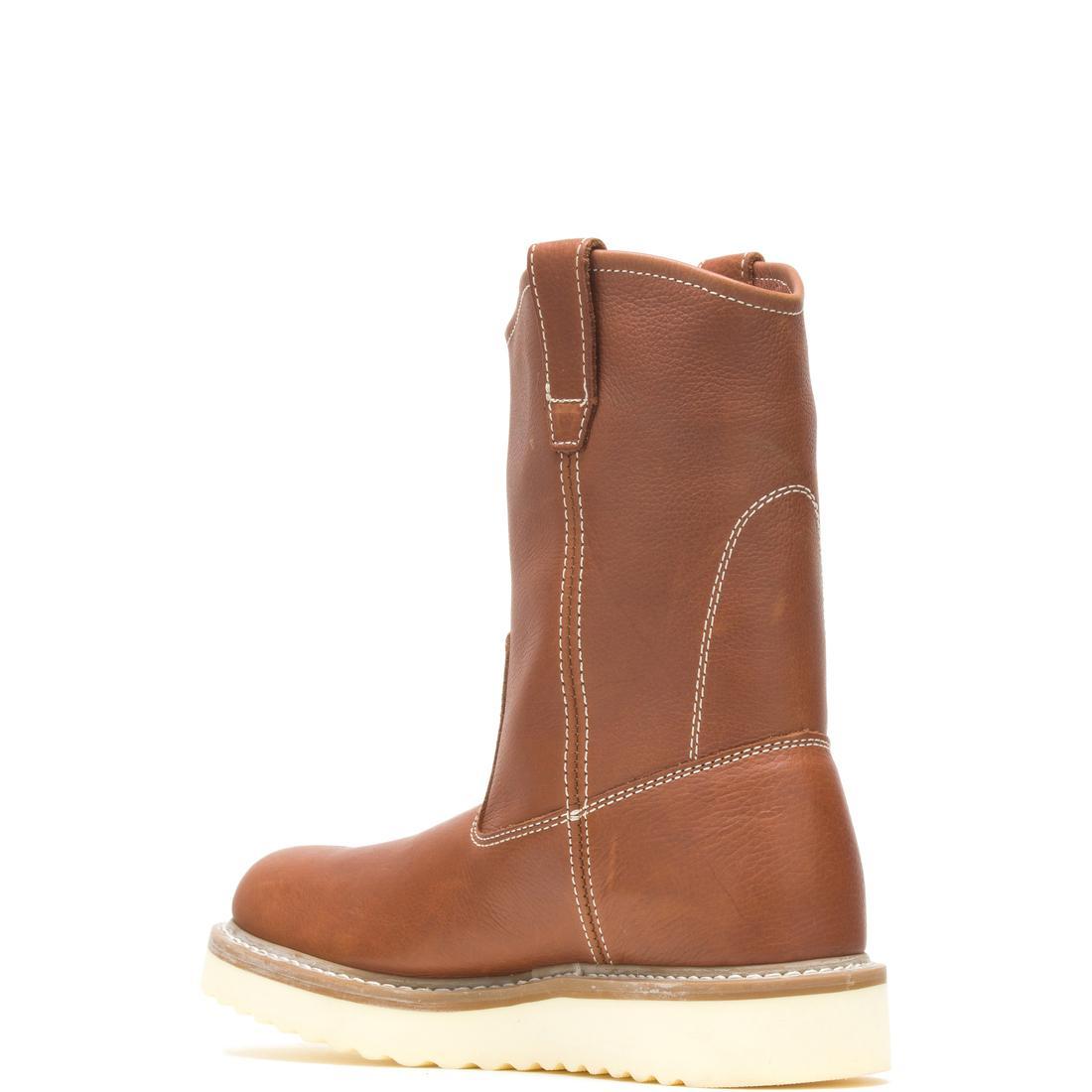 Wolverine Wellington Wedge Agate Soft-Toe Pull-On Work Boot Soft-Toe,W08285 Heel Image