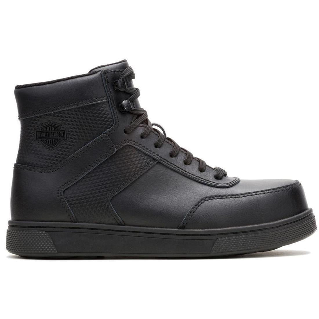 Women's Harley-Davidson Grady CT Black Safety Sneakers – Steel Toes