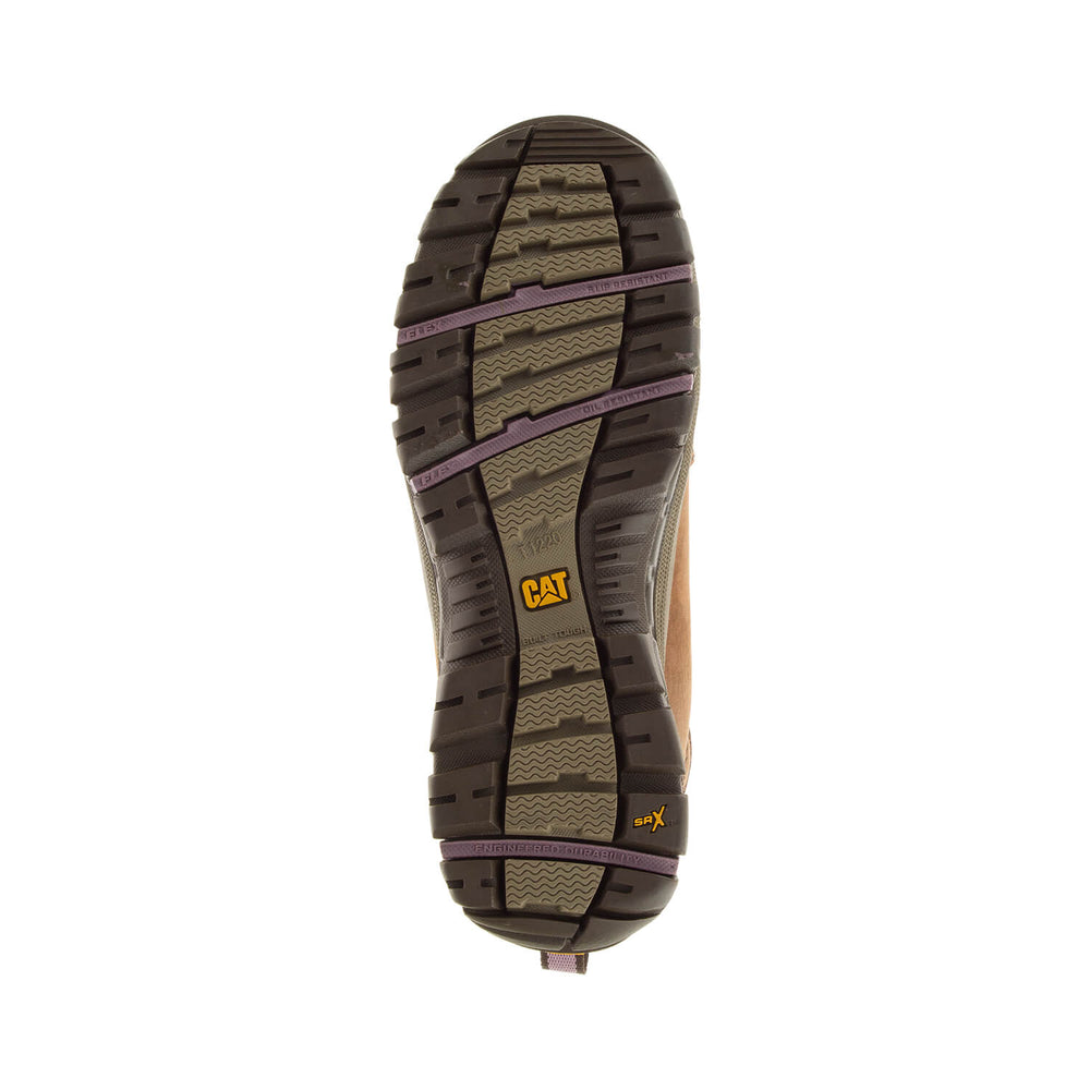 Caterpillar Ally Women’s Composite-Toe Waterproof Work Boot Brown P90760 Sole Image