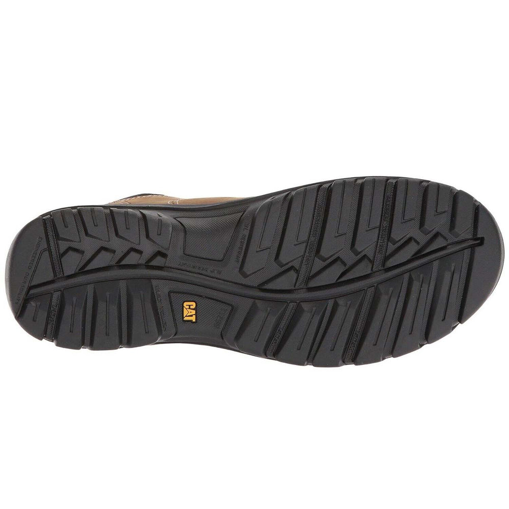 Caterpillar Threshold Steel-Toe Waterproof Work Boot Brown P90935 Sole Image