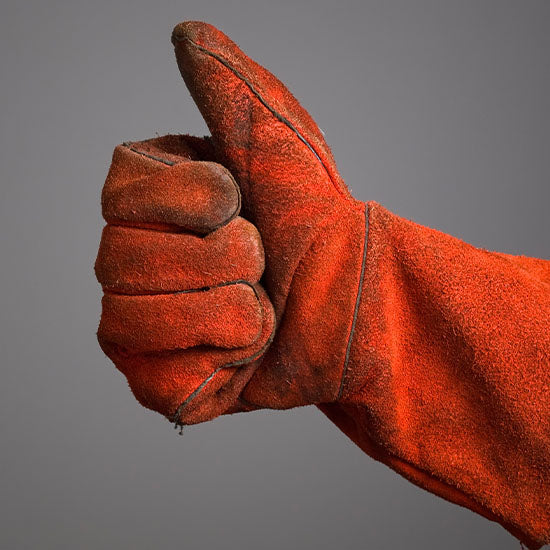Red Safety Glove
