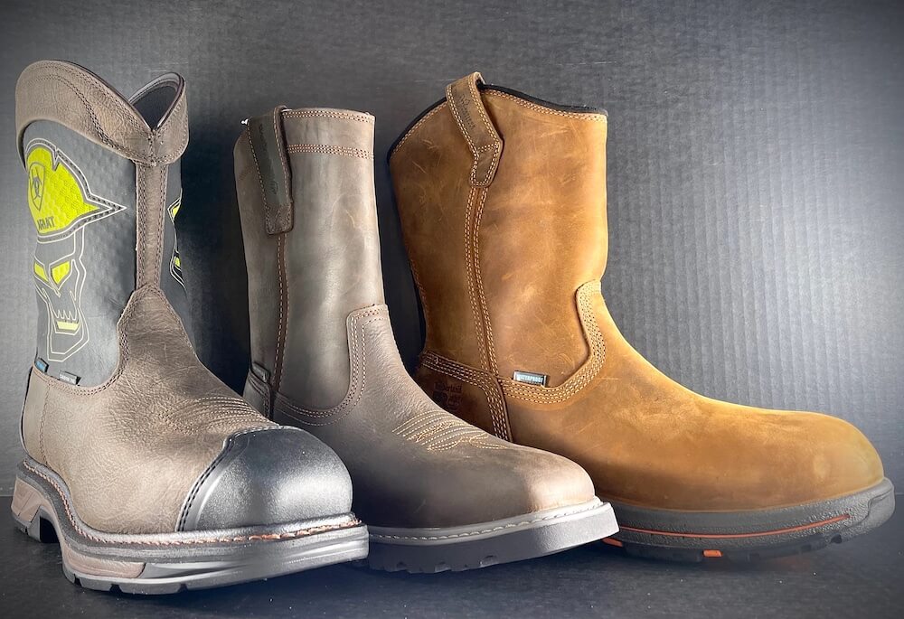 Toe Works Wellington Safety Toe Work Boots: Comfortable & Protective – Steel Toes