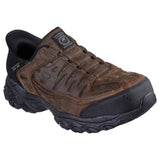 Holdredge Ryker Composite Toe Work Shoe Brown