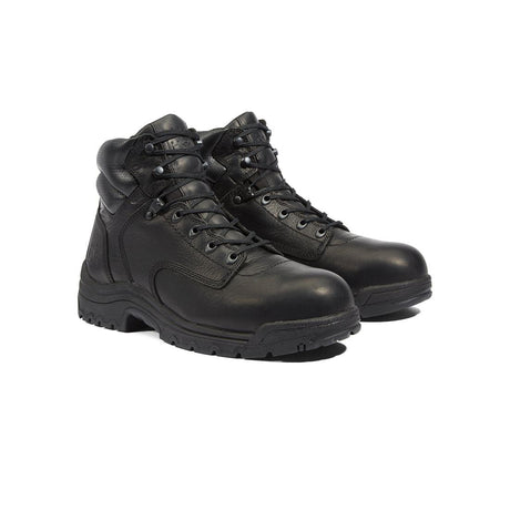 Timberland Pro Titan® 6-Inch Alloy-Toe Work Boot Black Detail View