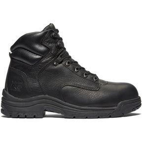 Timberland Pro Titan® 6-Inch Alloy-Toe Work Boot Black Profile View