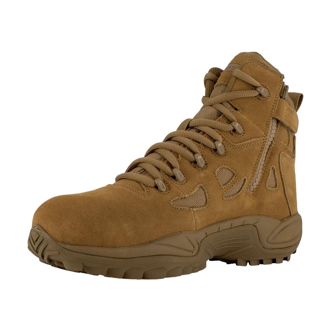 Reebok Rapid Response 6 Inch Composite Toe Tactical Boot Coyote