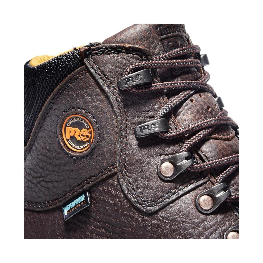 Titan Trekker Alloy-Toe Waterproof Work Boot Brown