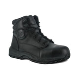 Ground Finish Steel-Toe 6" Work Boot Black