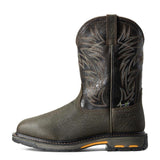 WorkHog Composite-Toe Waterproof MetGuard Wide Square Toe Work Boot Bruin Brown
