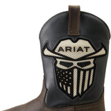 Rebar Flex VentTEK Incognito Composite-Toe Western Work Boot Iron Coffee