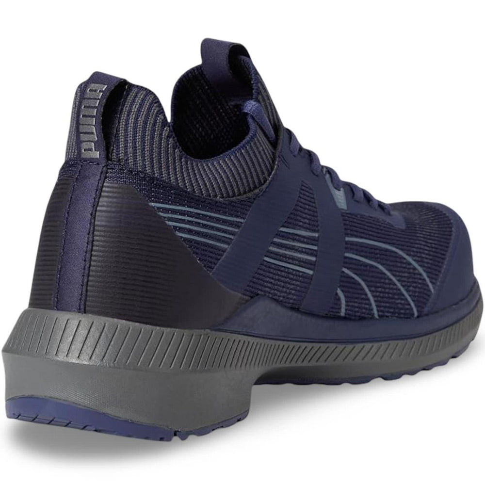 Puma Safety Turbo Navy Composite Toe Mid Work Shoes – Grey image view 5