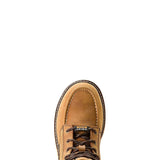 Ariat Rebar Wedge Moc Toe Women's Waterproof Composite Toe Work Boot - Brown Heel