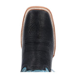 Arena Pro Black and Blue Lagoon Western Boot DDB0413