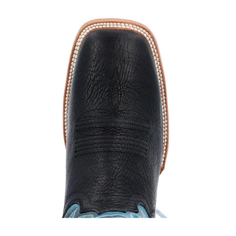 Arena Pro Black and Blue Lagoon Western Boot DDB0413