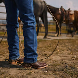 Durango PRCA Collection Shrunken Bullhide Western Boot Chestnut & Black