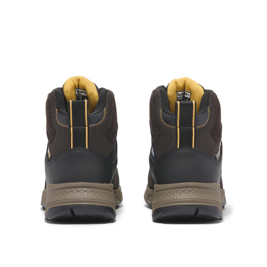 Switchback Lt 6 Inch SD10 Steel-Toe Work Boot Brown/Yellow