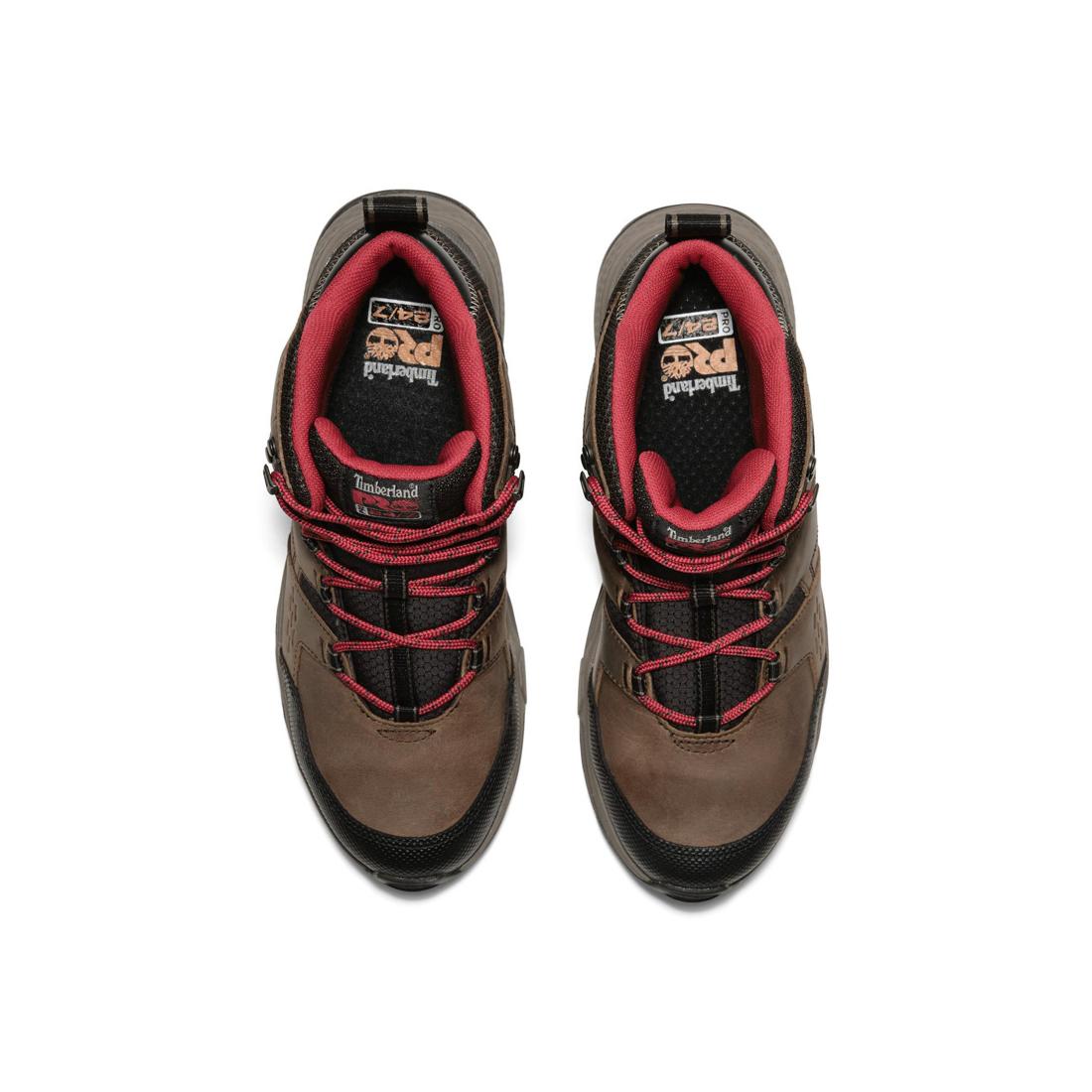 Switchback Lt 6 Inch Steel-Toe Work Boot Brown/Red
