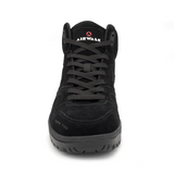 Airwalk Mongo Suede Mid Women’s Composite Toe Work Boots – Black/Black 6