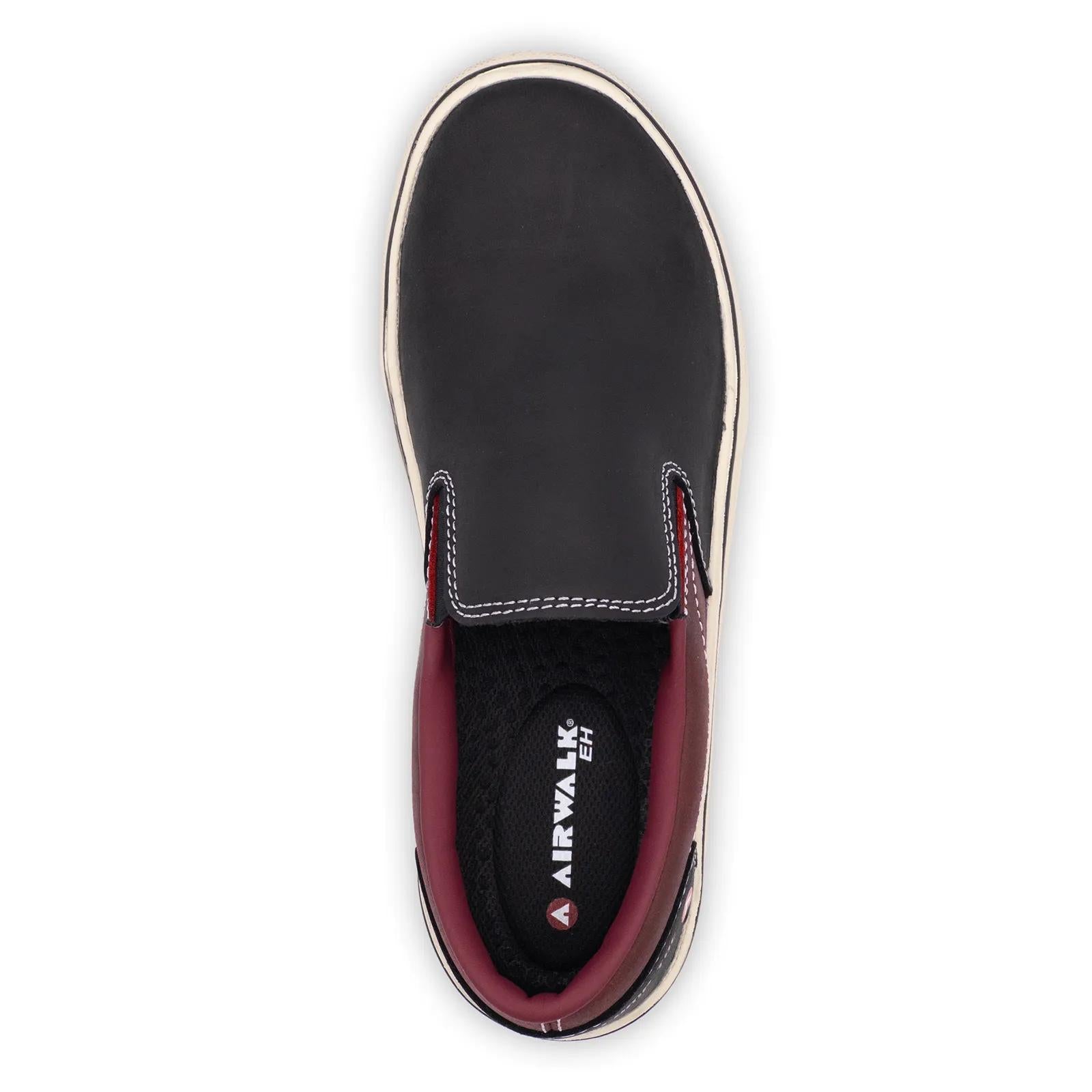 Airwalk Venice Leather CT Women's Slip-On - Black/Tawny – Steel Toes