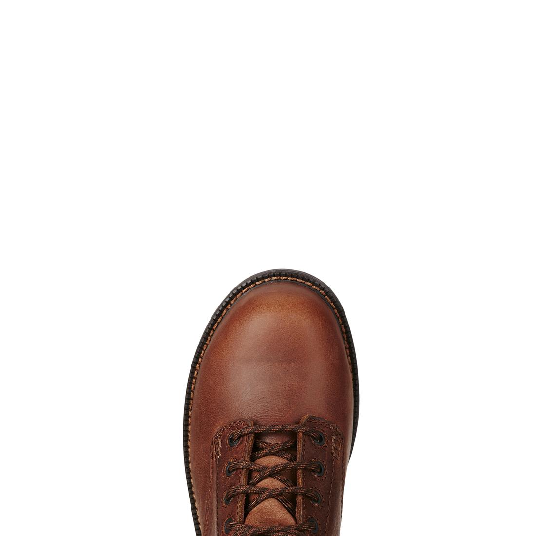 Ariat Casual Work Mid Lace SD Women's Composite Toe Work Boot - Brown Upper