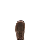 Ariat Edge LTE Composite-Toe Waterproof Chukka Work Boot Dark Brown Upper
